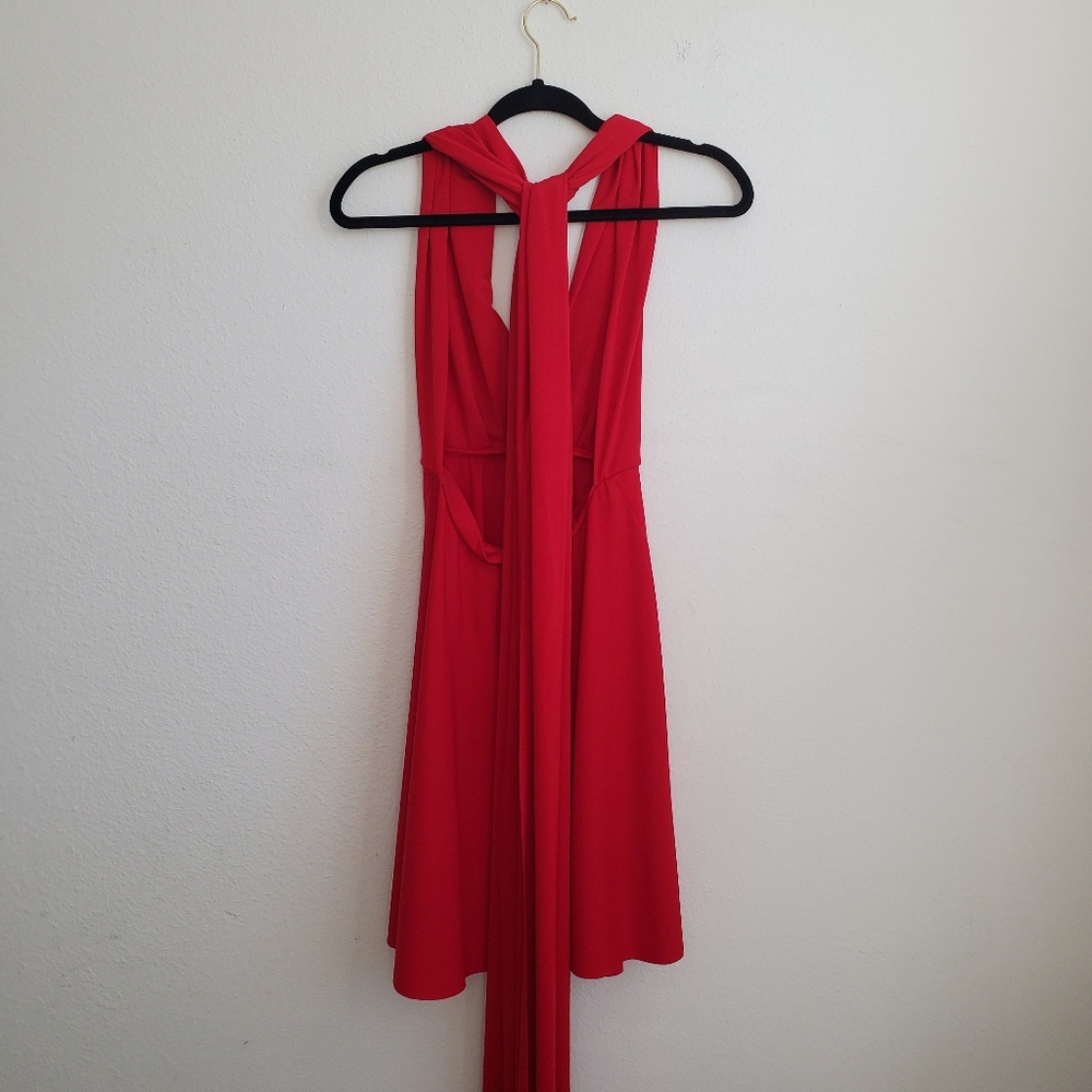 Red Multi-Way Dress - Picture 4 of 7